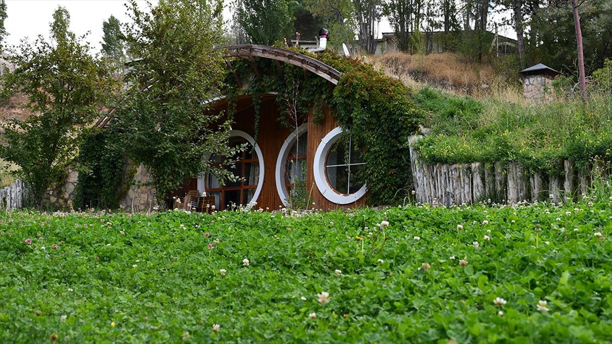 Sivas'ın 'Hobbit evleri'ne yabancı turist ilgisi artıyor