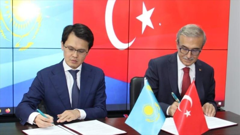 türkiye ve kazakistan'dan uydu iş birliği