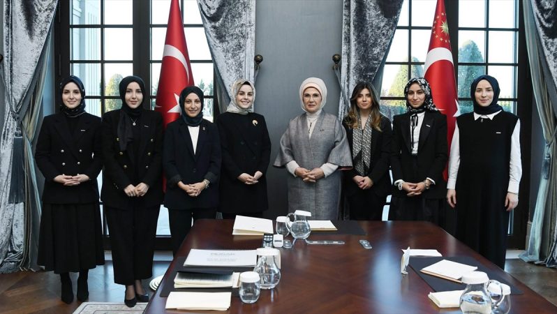 Emine Erdoğan, MÜSİAD Kadın Komitesi üyeleriyle bir araya geldi