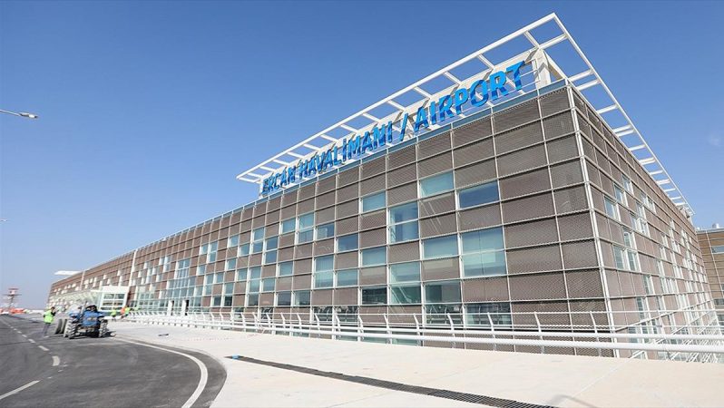 kktc ercan havalimanı'nın inşası devam eden yeni terminal binası tanıtıldı
