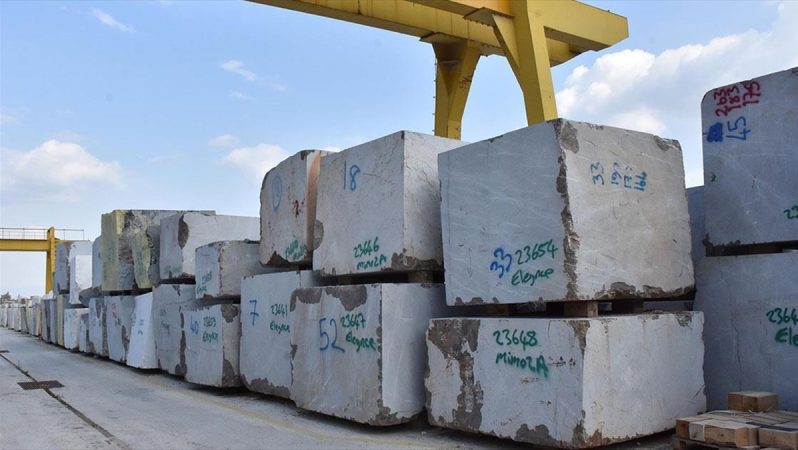 “sektörün en ağır fuarı”nda 2 bin tır blok mermer sergilenecek